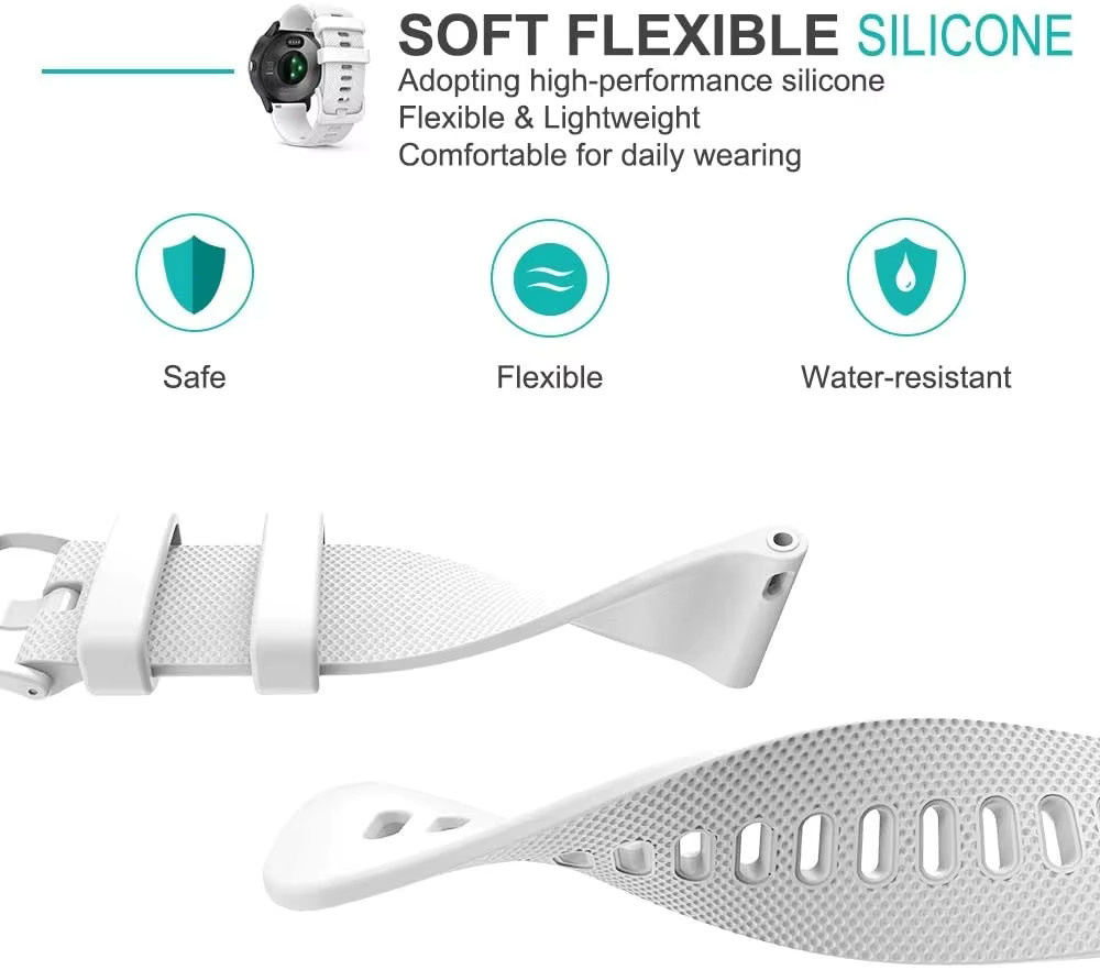 Fossil Uhrenarmband, Silikon, Unisex - Bild 2