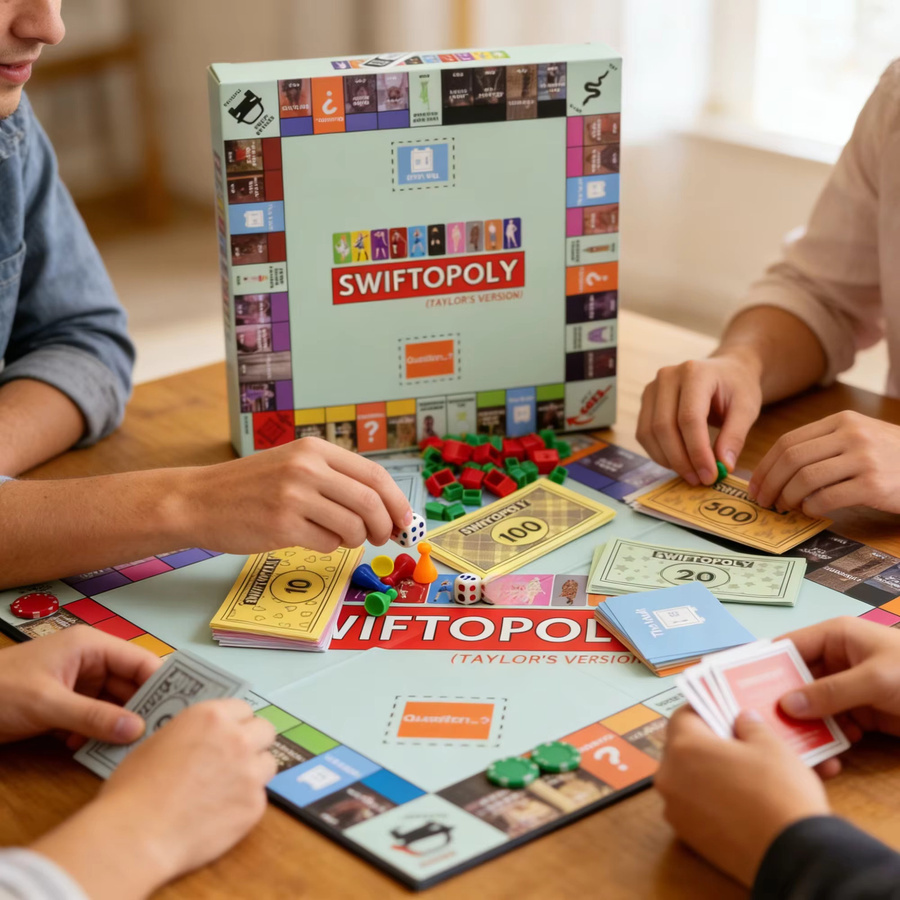 Hasbro Swiftopoly Taylor Edition, Taylor Swift, Brettspiel, Partyspiel - Bild 3