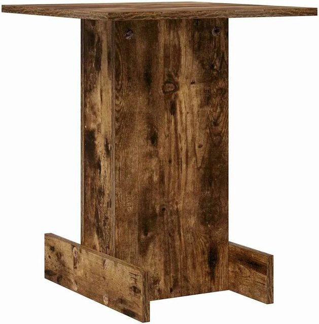 vidaXL Beistelltisch aus Holz in Geräucherte Eiche, Braun, B/T/H: 45 x 45 x 55 cm - Bild 1