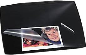 Durable Schreibunterlage Artwork Desk Pad aus Kunststoff, schwarz, Breite: 59 cm, Tiefe: 47 cm - Bild 1