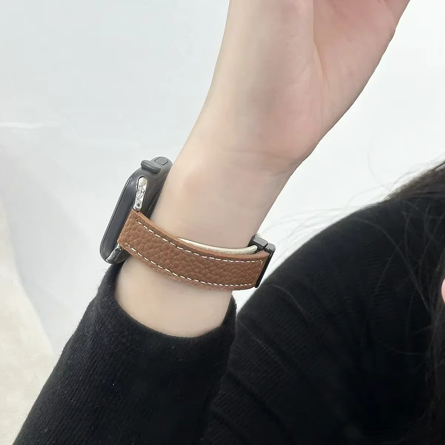 Geekthink Uhrenarmband Leder, magnetisch, Unisex - Bild 1