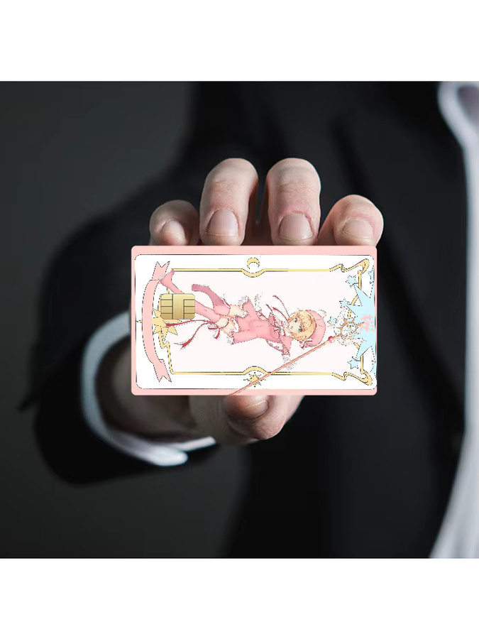 Card Captor Sakura, Anime-Bank-Kreditkarten, Buspass-Aufkleber, Set - Bild 6