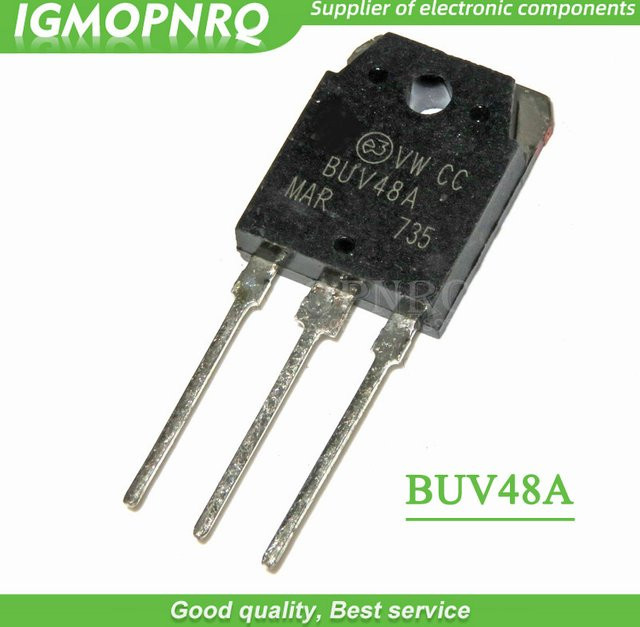 10 Stück BUV48A TO-3P Schalttransistor in Schwarz - Bild 1