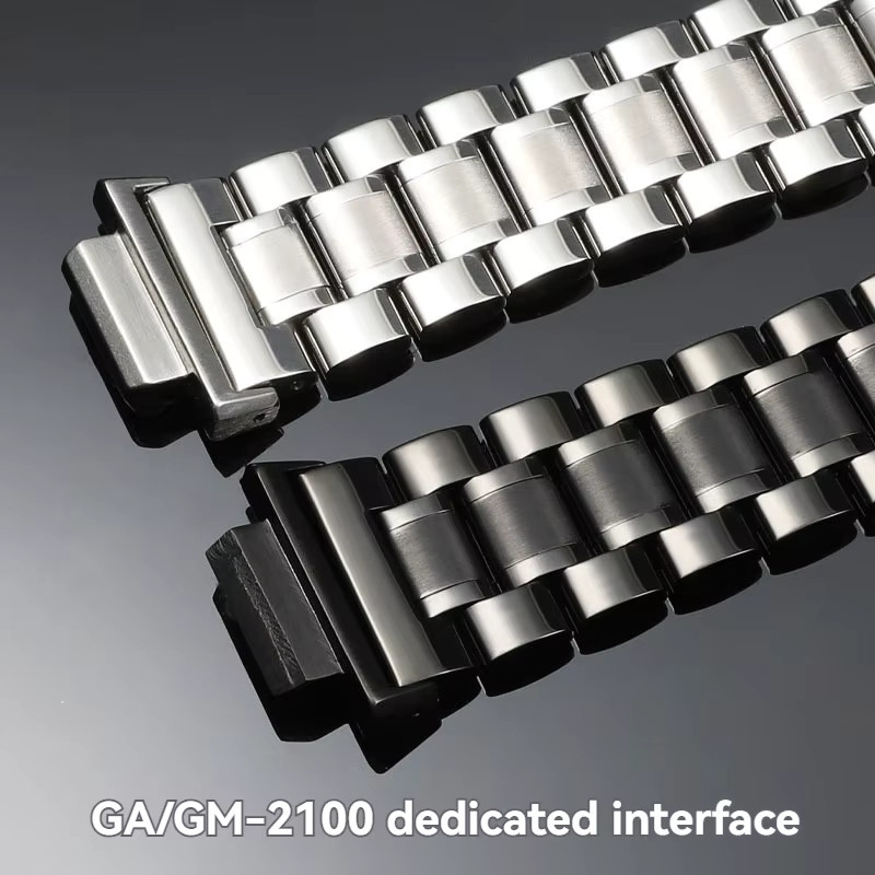 Casio Uhrenarmband Edelstahl, Silber, 16 mm, Unisex - Bild 3