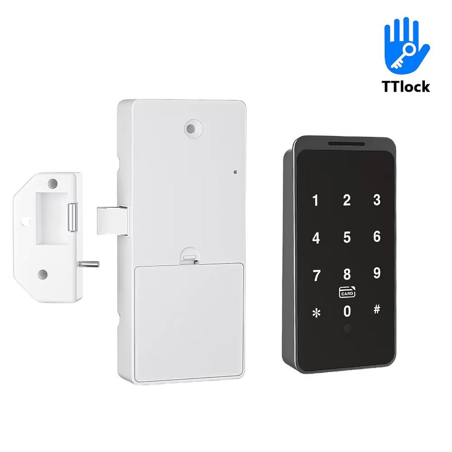 RAYKUBE TT-Schloss EM185 intelligentes Bluetooth digitales Schloss für Holzschränke und Schubladen mit App-Passwort- und Kartenentsperrung - Bild 4