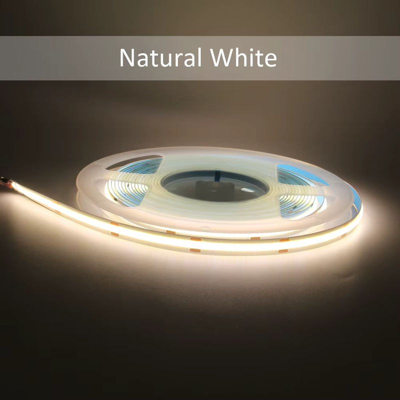MJJCLED COB LED-Streifen mit Ra90 und 120 LEDs/m, flexibler LED-Bandleuchte für 12V DC oder 24V, nicht wasserdicht - Bild 3