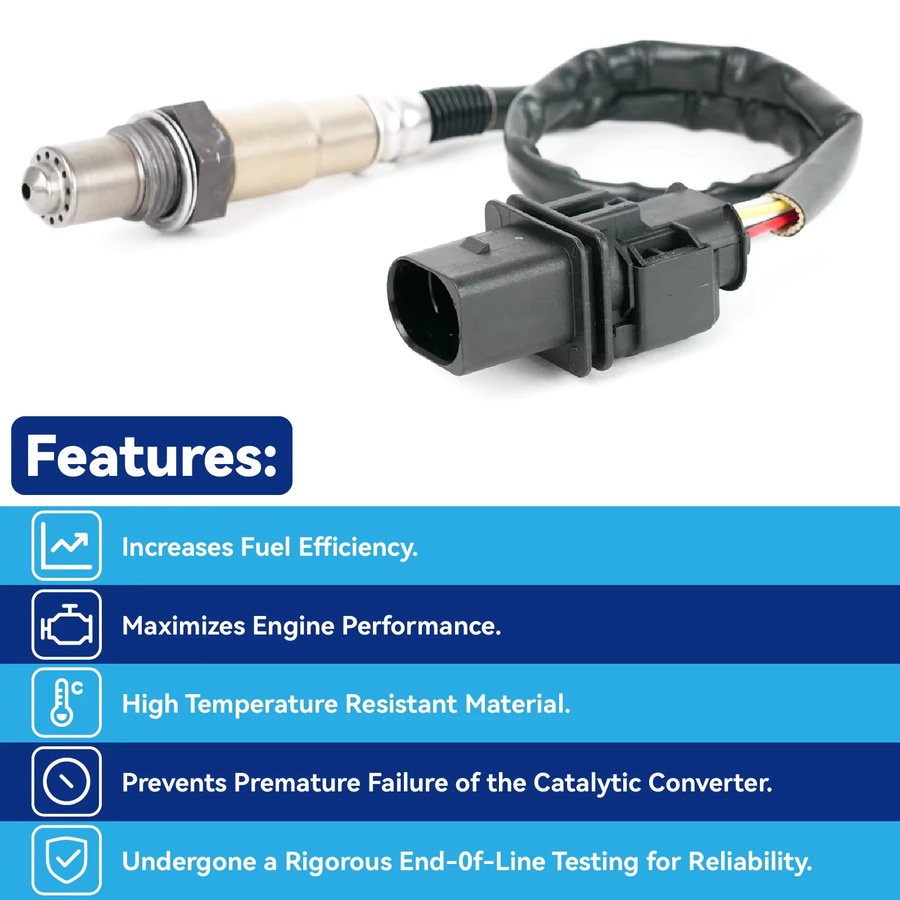 Bosch LSU4.9 O2 UEGO Breitband-Sauerstoffsensor Luft-Kraftstoff-Verhältnis-Sensor in Silber - Bild 3