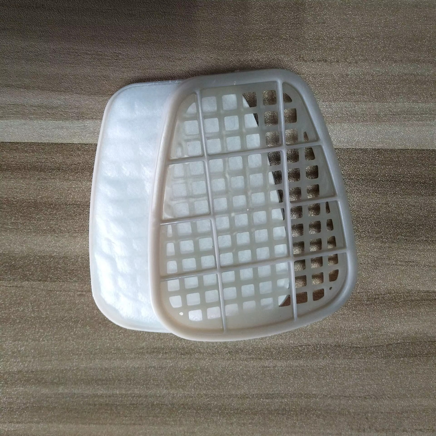 KN95 Staubfilter-Adapter von karocola für Atemschutzmasken 6200 und 7502 mit staubdichtem Baumwollfilter aus Kunststoff - Bild 2