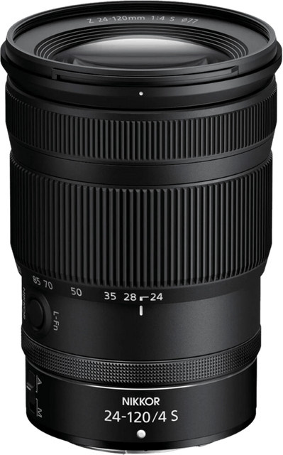Nikon NIKKOR Z 24-120mm f/4 S Zoomobjektiv in Schwarz - Bild 1