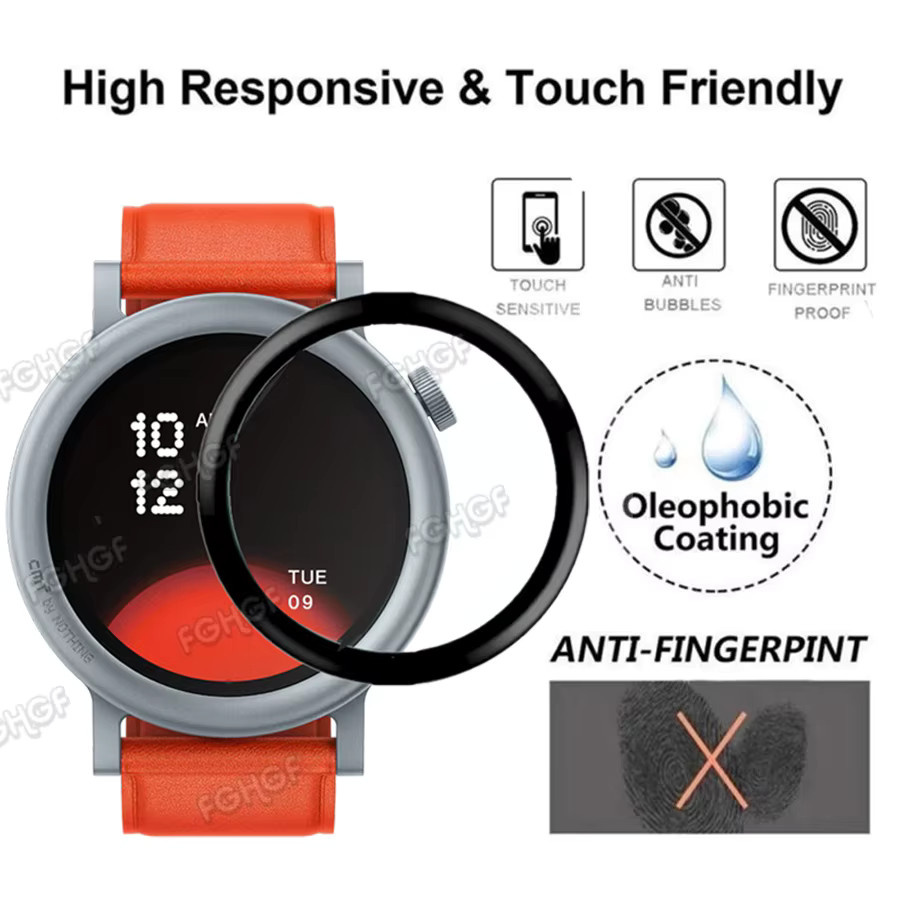 CMF by Nothing Displayschutzfolie, transparent, CMF Watch Pro 2 - Bild 2