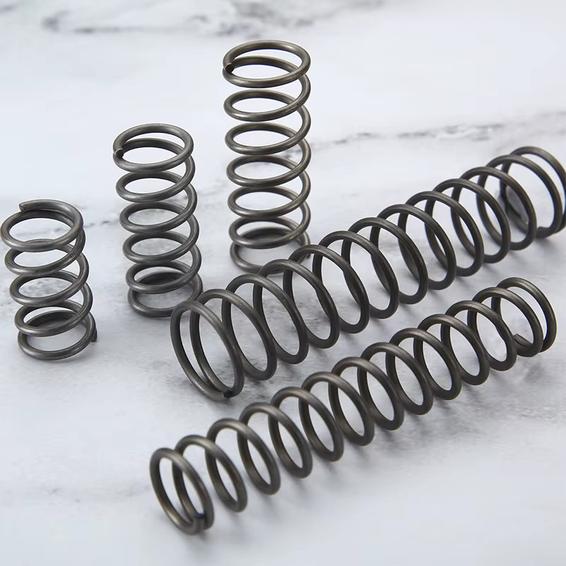 HotXYZ Druckfeder Y-Typ Zylindrische Spiralfeder aus Stahl in Silber mit Drahtdurchmesser 0,6 mm und 0,7 mm - Bild 3