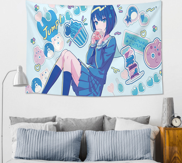 Potdemiel Wandtuch Kiritani Haruka Projekt Sekai Tapisserie Multicolour B: 40 cm, H: 60 cm - Bild 1