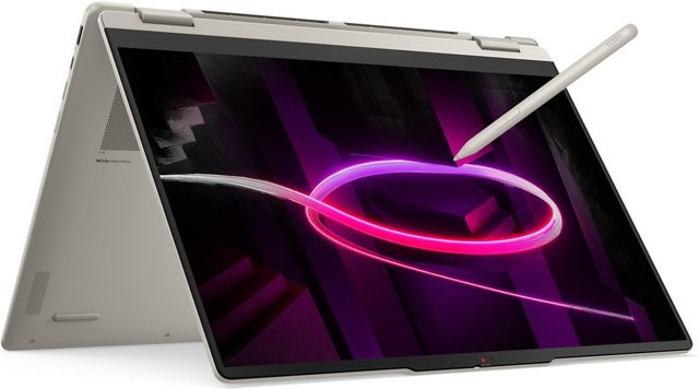 Lenovo Yoga 7 2-in-1 OLED Copilot+ PC 16AGP11 Convertible-Notebook in Seashell mit 16 Zoll Display, AMD Ryzen AI 7, 16GB RAM und 1TB SSD, Windows - Bild 2