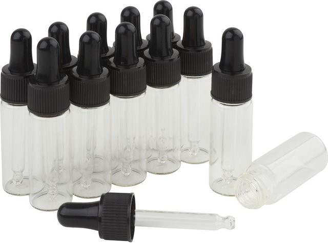 VBS Pipettenflasche aus Glas und Kunststoff, transparent - Bild 1