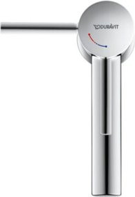 Duravit Waschtisch-Einhebelmischer FreshStart Circle in Chrom - Bild 1