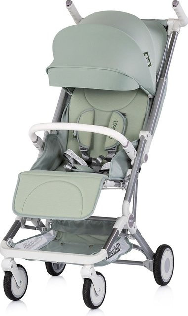 Chipolino Buggy Pocket Kinderwagen klappbar in Grün bis 22 kg - Bild 1