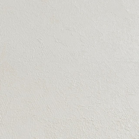 A.S. Création Vliestapete Uni Putzoptik in Weiß-Beige, FSC-zertifiziert