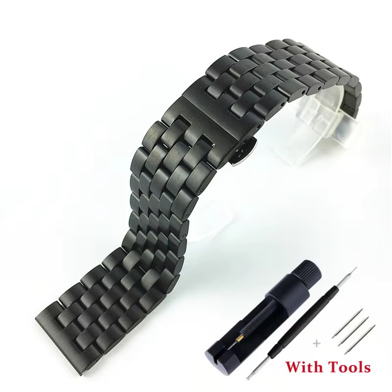 Aotelayer Uhrenarmband Edelstahl, Unisex - Bild 3