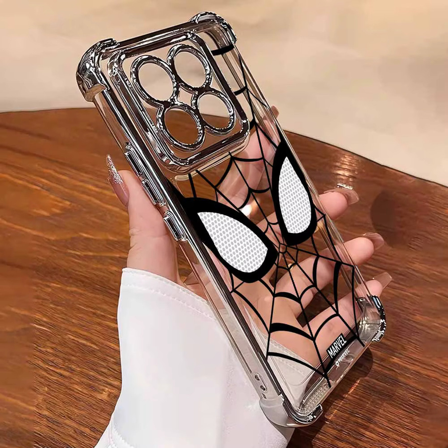 Niedrige Handyhülle im Spider-Man Design für Xiaomi Redmi und POCO Modelle, weiche Telefonhülle - Bild 3