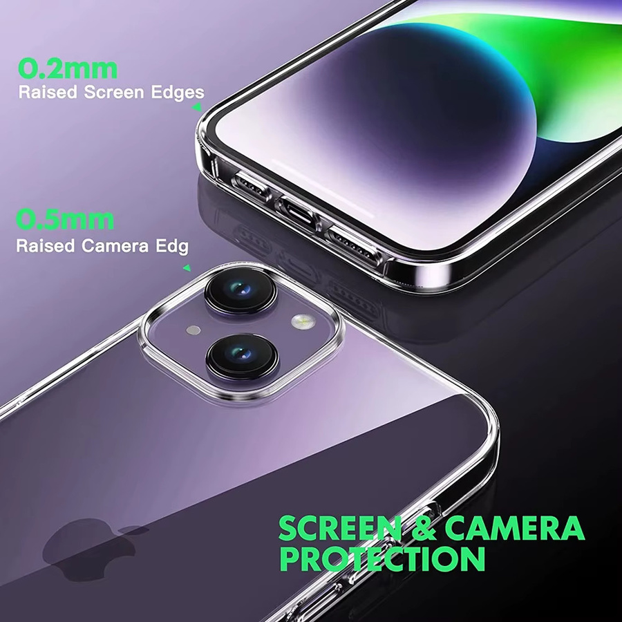 Transparente 360-Grad Ganzkörper-Schutzhülle für iPhone 11 bis iPhone 16 Pro Max mit Front- und Rückseite-Abdeckung - Bild 4