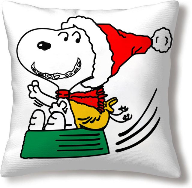 S-Snoopy Dekorative Kissenbezüge für Sofa und Bett, Cover Only, 45 x 45 cm - Bild 1