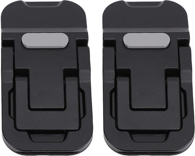 KONNWEI Tragbarer unsichtbarer Laptopständer aus Aluminiumlegierung in Schwarz, faltbar und selbstklebend mit 2 verstellbaren Winkeln - Bild 1