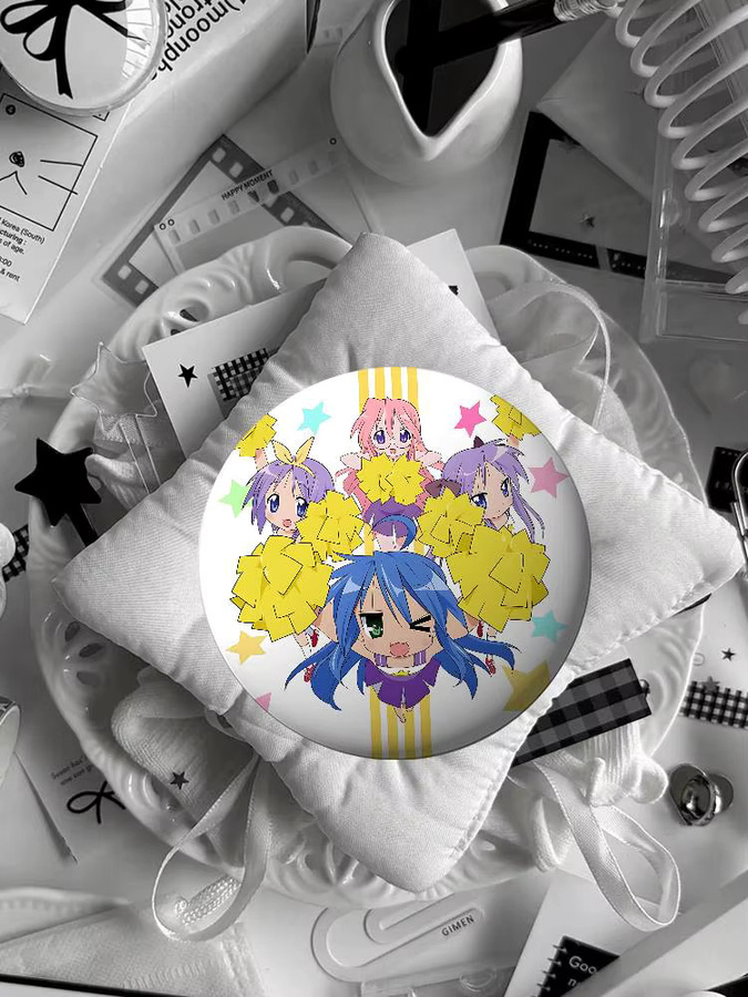 kayou Brosche L-Lucky Star, Weißblech, Unisex - Bild 2