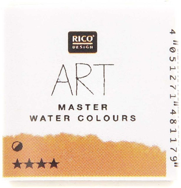 Rico Design ART Master Aquarellfarbe Pfirsich im halben Näpfchen - Bild 1