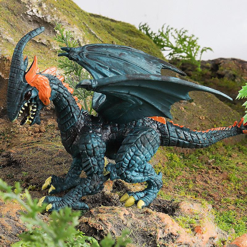 Oenux JURASSISCHE WELT Fliegender Magischer Drache Dinosaurier Actionfiguren 4-teiliges Set - Bild 4