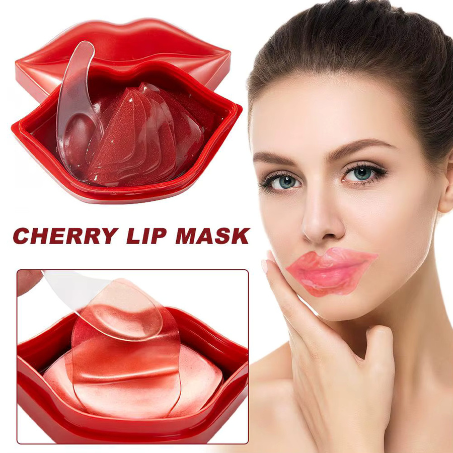 eelhoe Kirsch-Vitamin-Lippenmaske, Lippenpflaster für trockene Haut, Unisex - Bild 2