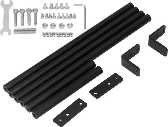 Koogeelife Stützstangensatz aus Aluminiumlegierung mit Sechskantschrauben für 3D-Drucker, Schwarz - Bild 1