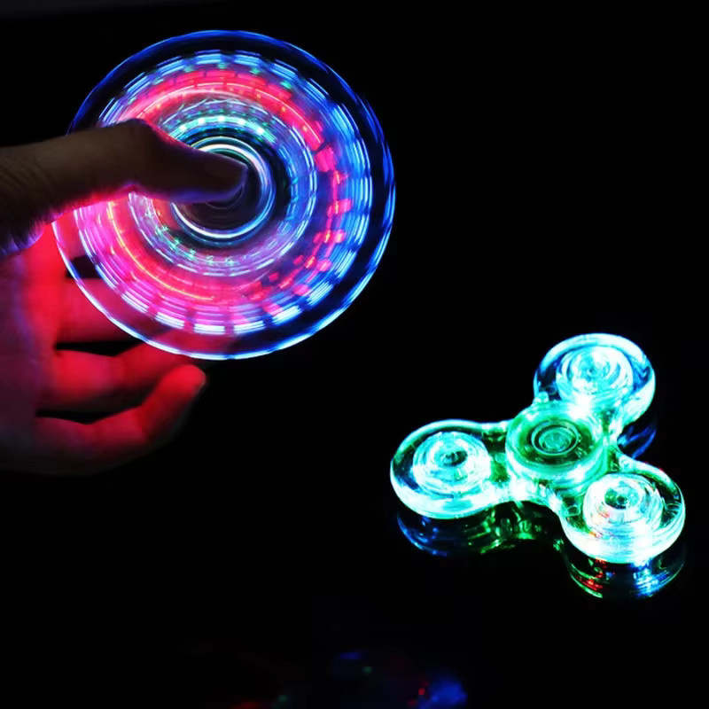 Bandai Fidget Spinner, im Dunkeln leuchtender LED, Fingerspielzeug - Bild 2