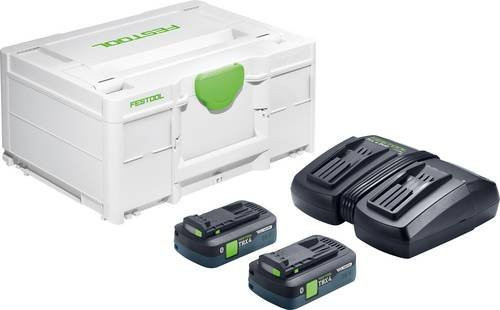 Festool SYS 18V Energie-Set mit 2x TBX4 Akkus und TCL6DUO Ladegerät - Bild 1