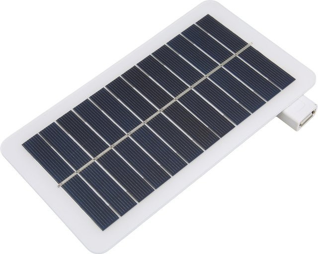 TOMTOP JMS Mini-Solarpanel in Weiß, 5 V, 2 W, 400 mA, wasserdicht und hitzebeständig - Bild 1