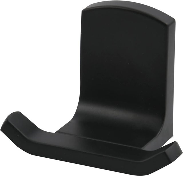 Spirella Haken Taku aus Edelstahl in Schwarz Matt B/T/H: 8 x 5 x 6 cm - Bild 1