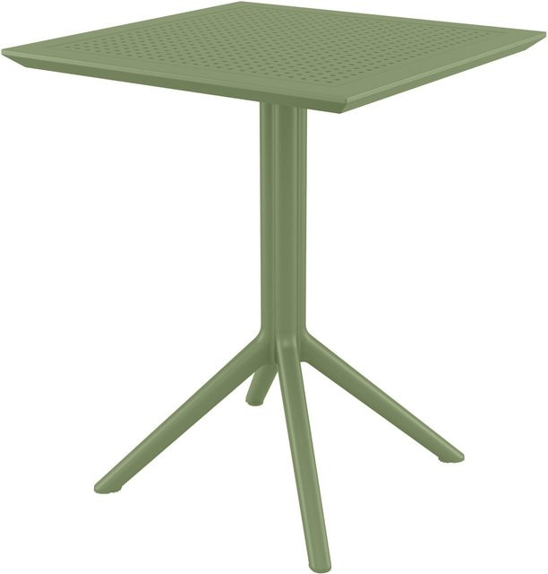 CLP Klapptisch Sky grün wetterfest aus Kunststoff für Garten, Balkon und Terrasse - Bild 1
