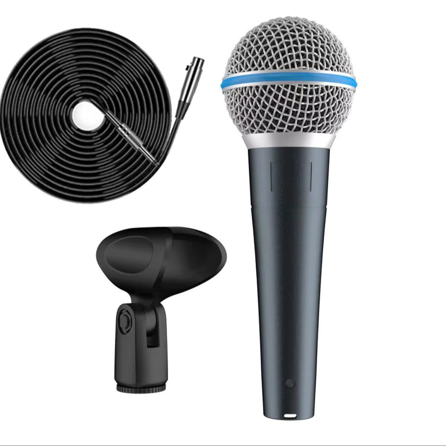 Shure Beta58 Dynamisches Gesangsmikrofon mit Transformator und Supernierencharakteristik in Schwarz - Bild 5