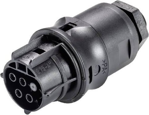 Wieland Electric 96.041.6153.1 Geräteanschluss in Schwarz - Bild 1