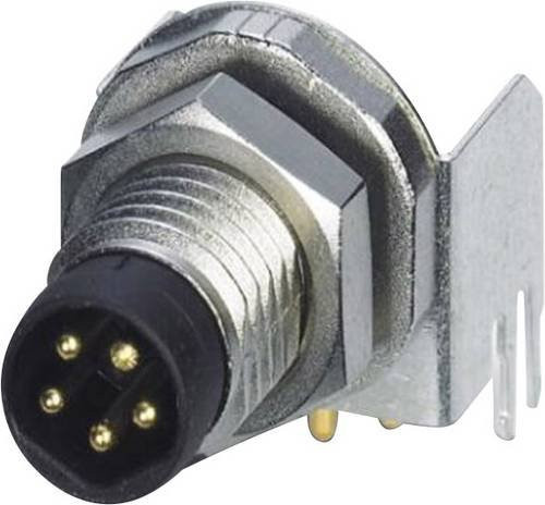 Phoenix Contact 1424240 Sensor-Aktor-Einbausteckverbinder M12 Stecker, 5-polig, silber, 20 Stück - Bild 1