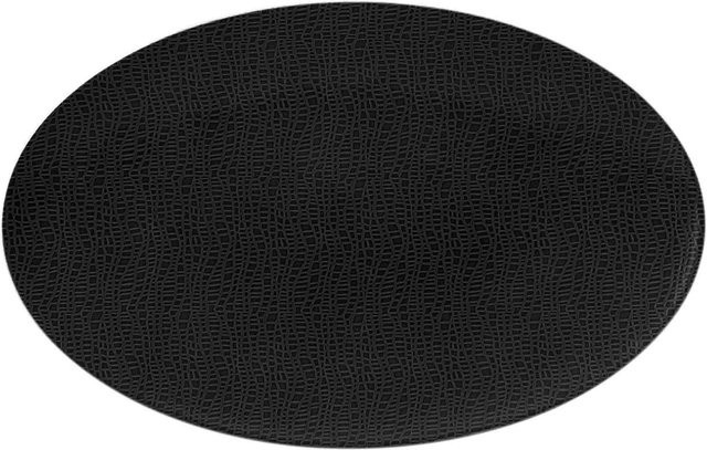 Seltmann Weiden Servierplatte Life Fashion rechteckig in White und Black, B/T: 40 x 26 cm - Bild 1
