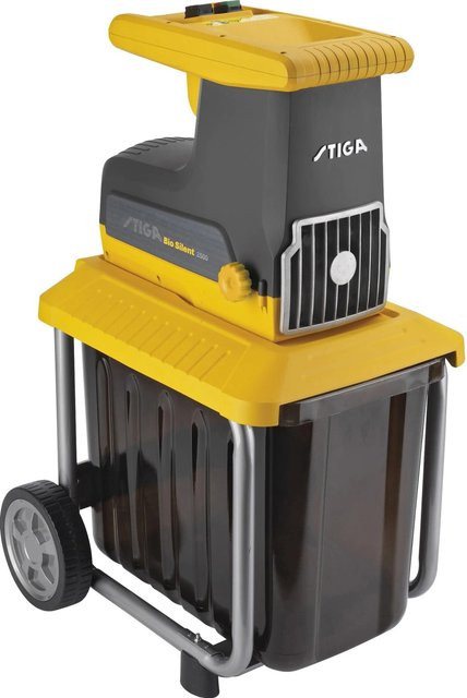 Stiga Elektro-Häcksler Bio Silent 2500 in Gelb - Bild 1