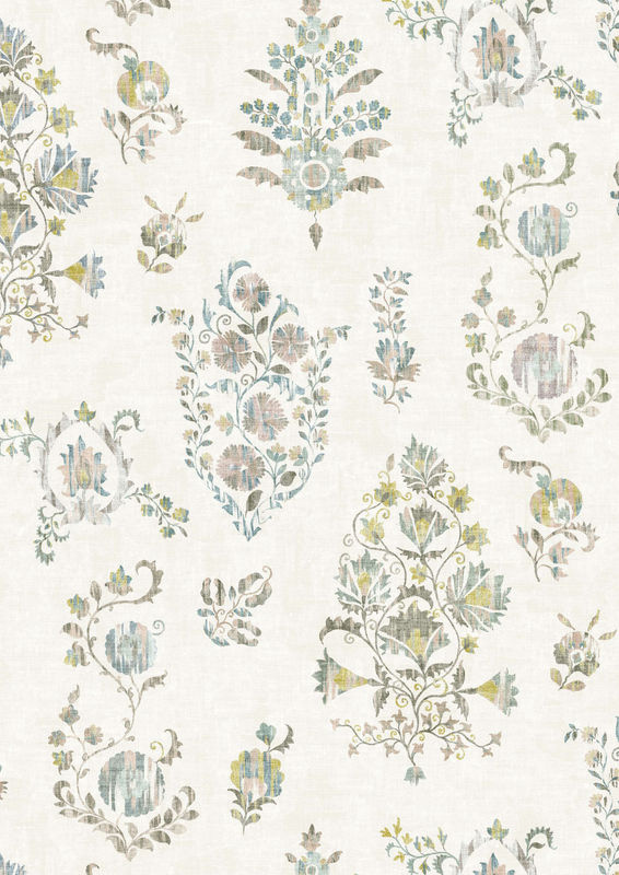 Lewis & Wood Tapete Sicilia Fresco mit floralem Vintage-Design aus Vlies, Breite: 134 cm - Bild 2