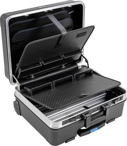 B & W International go modul 120.04/M Universal Werkzeugkoffer unbestückt, Schwarz, B/H/T: 51,5 x 44,0 x 25,5 cm - Bild 1