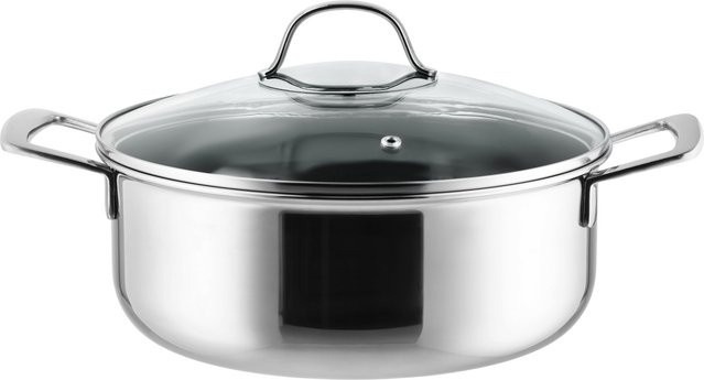 SILVERCREST Premium-Edelstahltopf mit Wabenstruktur Durchmesser: 24 cm - Bild 1