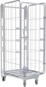 HMH nestainer Metallgestell 1630 ME aus Stahl, blau verzinkt, B/H: 73,0 x 84,5 cm - Bild 1