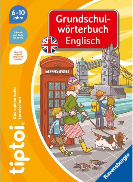 Ravensburger tiptoi Grundschulwörterbuch Englisch, Lernbuch - Bild 1