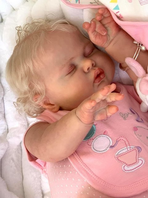 NPK 19-Zoll wiedergeborene Kleinkindpuppe, Baby, Plüsch / Textil - Bild 1