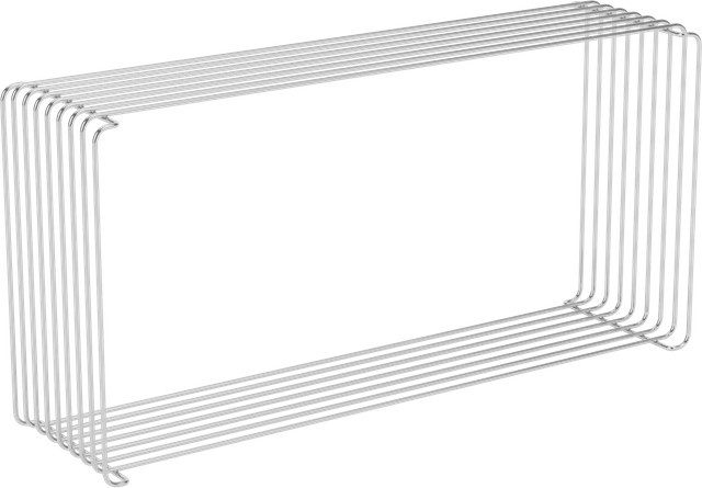 Montana Panton Wire Extended Regal in Silber im Industrial Design - Bild 1