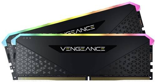 Corsair Vengeance RGB RS DDR4 RAM Kit 32GB 2 x 16GB 3200MHz CL16 Schwarz - Bild 2