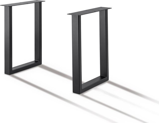 Willeke-Möbel Tischgestell U-Gestell aus Konstruktionsstahl, schwarz, B/T/H: 70 x 70 x 72 cm - Bild 1